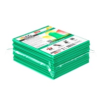 Мешки для мусора 160 л, зеленые, в пачке 10 шт., ПВД, 40 мкм, 900х1100 мм, i-Bag в Нефтекамске