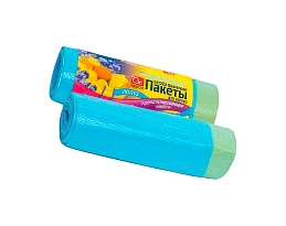 Мешки для мусора 35 л, ароматизированные, Морской Бриз, голубые, в рулоне 10 шт., ПНД, 12 мкм, 560х530 мм, GRIFON Aroma, 101-080 M в Нефтекамске