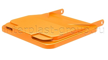 Комплект крышки для контейнера 120 л. оранжевая оранжевый в Нефтекамске Комплект крышки для контейнера 120 л. оранжевая оранжевый в Нефтекамске