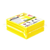 Мешки для мусора 160 л, желтые, в пачке 10 шт., ПВД, 40 мкм, 900х1100 мм, i-Bag в Нефтекамске Мешки для мусора 160 л, желтые, в пачке 10 шт., ПВД, 40 мкм, 900х1100 мм, i-Bag в Нефтекамске