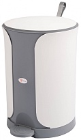 Контейнер для мусора Sтилъ с педалью 7 л серый 7 серый в Нефтекамске Контейнер для мусора Sтилъ с педалью 7 л серый 7 серый в Нефтекамске