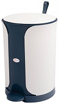 Контейнер для мусора Sтилъ с педалью 18 л синий 18 синий в Нефтекамске